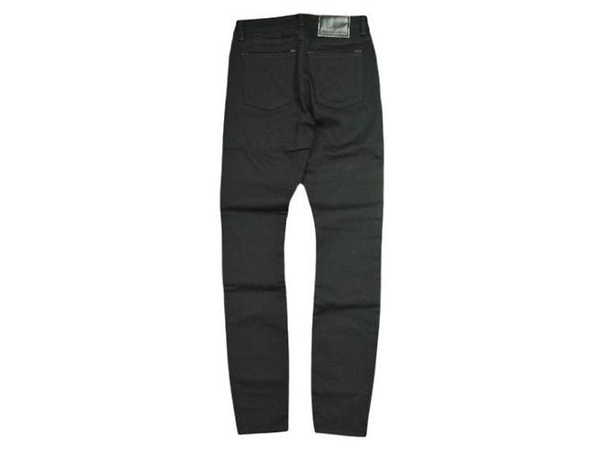 Acne Studios Climb Stay Black Super Stretch Denim Pants - view 2