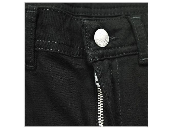 Acne Studios Climb Stay Black Pantalones de denim super stretch Negro - vista 6