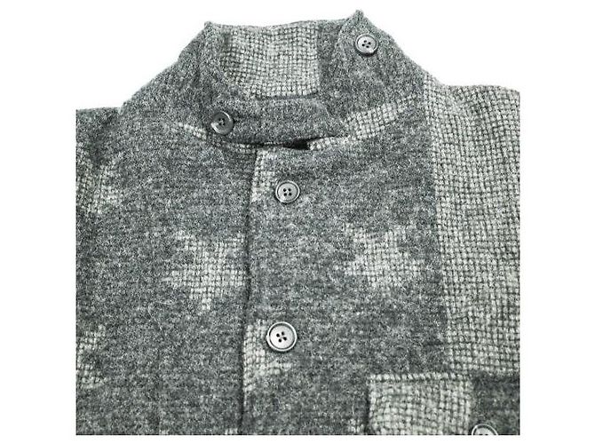 Autre Marque Engineered Garments × WOOLRICH BENSON JACKET Wool Jacket Brown Dark grey - view 3