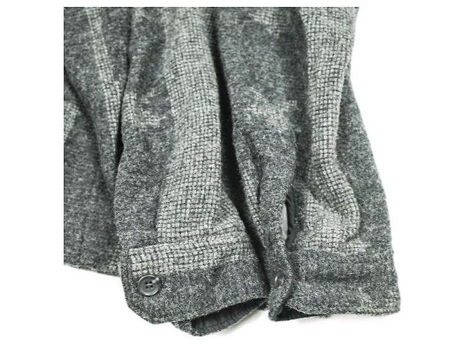 Autre Marque Engineered Garments × WOOLRICH BENSON JACKET Wool Jacket Brown Dark grey - view 5
