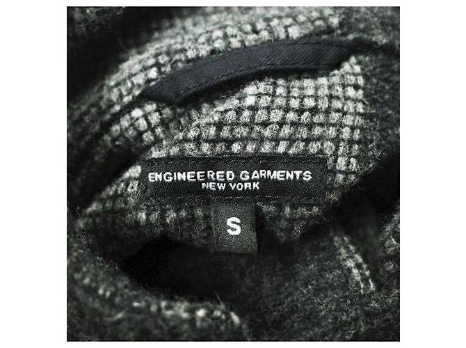 Autre Marque Engineered Garments × WOOLRICH BENSON JACKET Wool Jacket Brown Dark grey - view 6