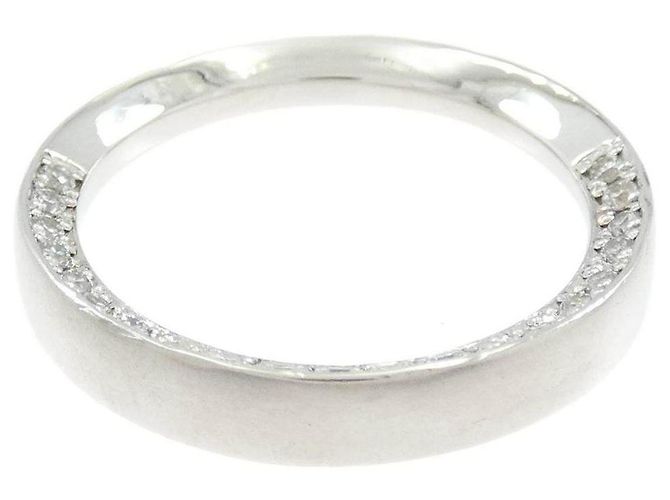 Autre Marque Pt900 Diamantring Silber - Ansicht 3