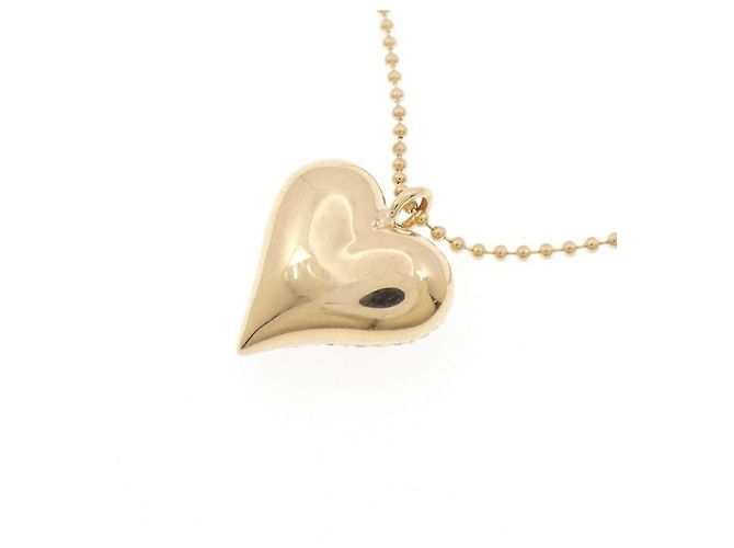 Autre Marque Collana Cuore con Diamanti Au750 D'oro - vista 4