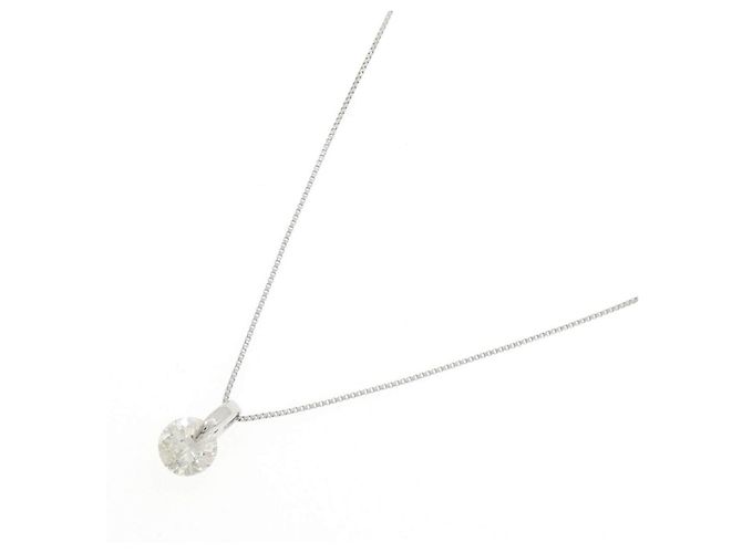 Autre Marque Collana di diamanti Pt900 Pt850 Argento - vista 2
