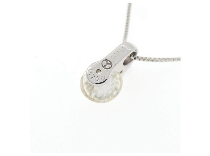 Autre Marque Collana di diamanti Pt900 Pt850 Argento - vista 4