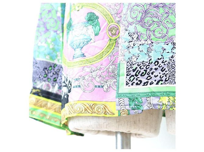 Versace HERITAGE FIT Hemd aus 100% Seide Mehrfarben - Ansicht 12