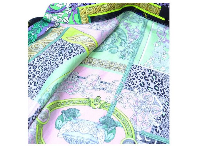 Versace HERITAGE FIT Hemd aus 100% Seide Mehrfarben - Ansicht 13