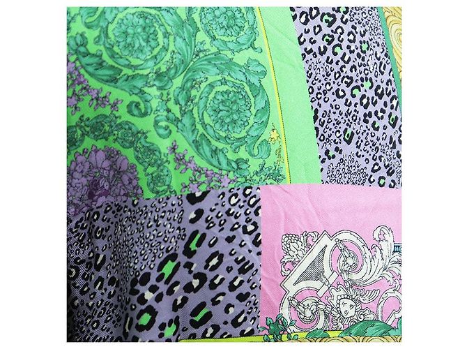 Versace HERITAGE FIT Hemd aus 100% Seide Mehrfarben - Ansicht 7