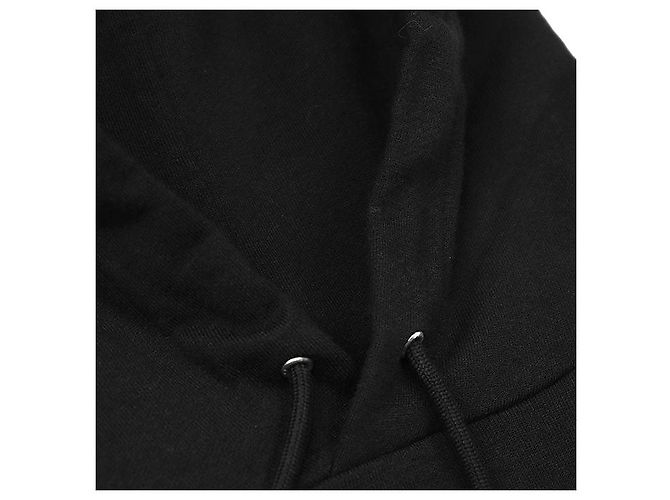 Céline Sudadera Loose Hoodie Celine de algodón y cachemira Negro - vista 4
