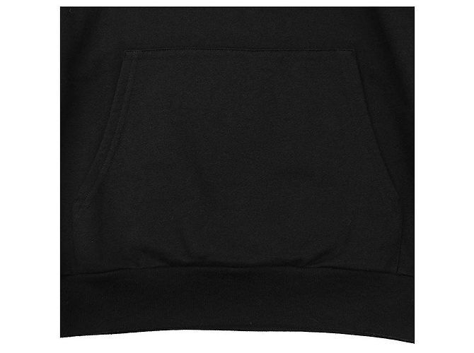 Céline Sudadera Loose Hoodie Celine de algodón y cachemira Negro - vista 6