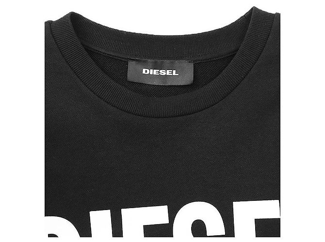 Autre Marque Sudadera Diesel de algodón French Terry Negro - vista 2