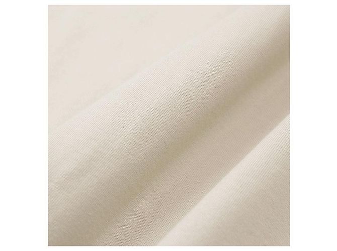 Camiseta de algodón con bordado Balenciaga Blanco Blanco roto - vista 5