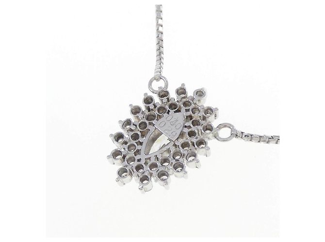 Autre Marque Collana di diamanti PT850 Argento - vista 4