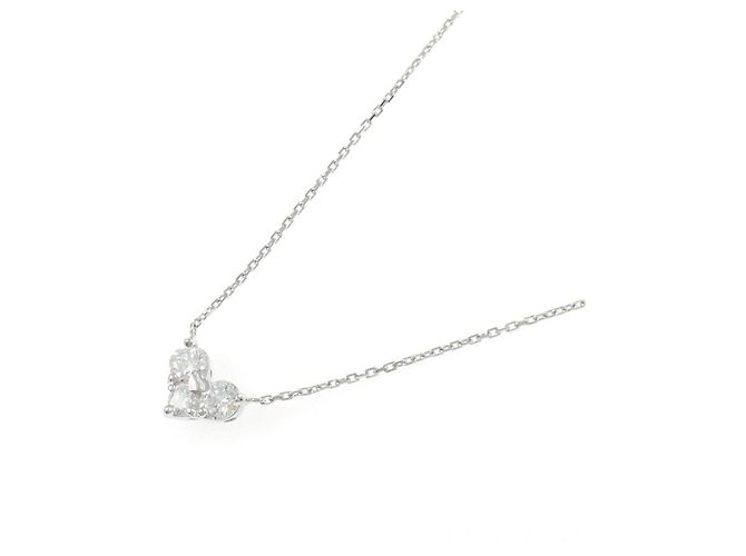 Autre Marque Collar de diamantes PT900 PT850 Plata - vista 2