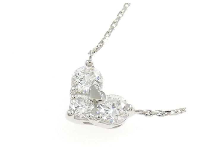 Autre Marque Collar de diamantes PT900 PT850 Plata - vista 3