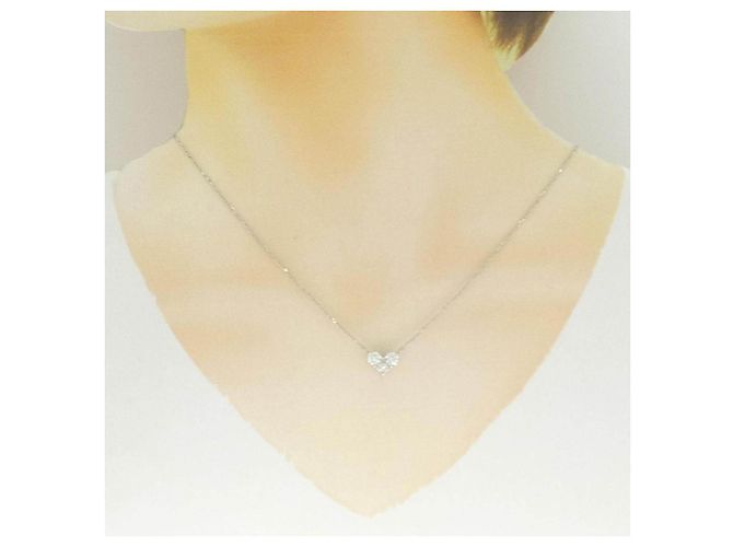 Autre Marque Collar de diamantes PT900 PT850 Plata - vista 6
