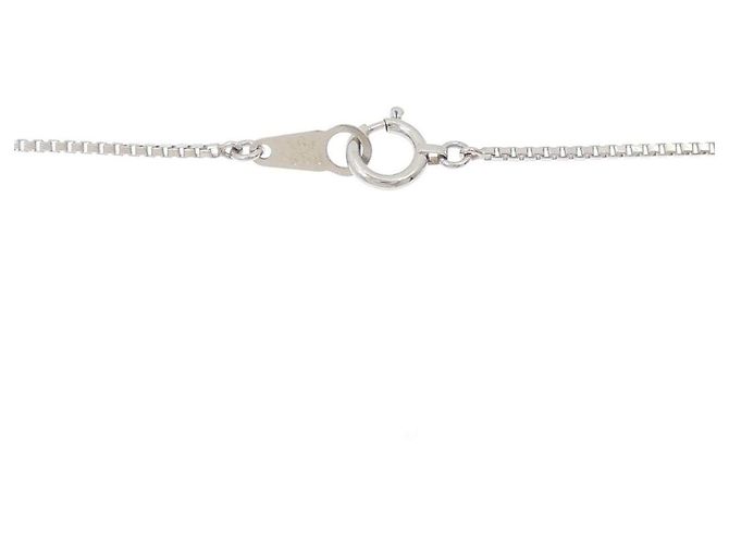 Autre Marque Collar de Pt850 y diamantes Plata - vista 5