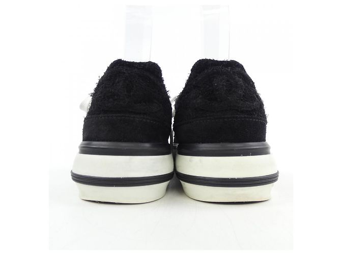 Sneaker aus Wildleder-Kalbsleder Chanel G45208B14073 Schwarz - Ansicht 5