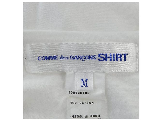 T-shirt in cotone COMME des GARCONS Marrone Rosa Bianco Porpora - vista 4