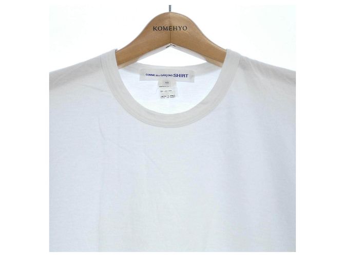 T-shirt in cotone COMME des GARCONS Marrone Rosa Bianco Porpora - vista 5