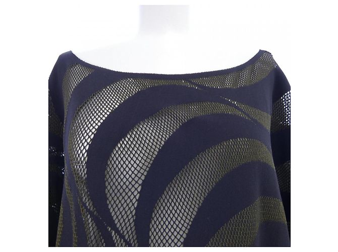 Autre Marque Top PLEATS PLEASE Negro Caqui - vista 5