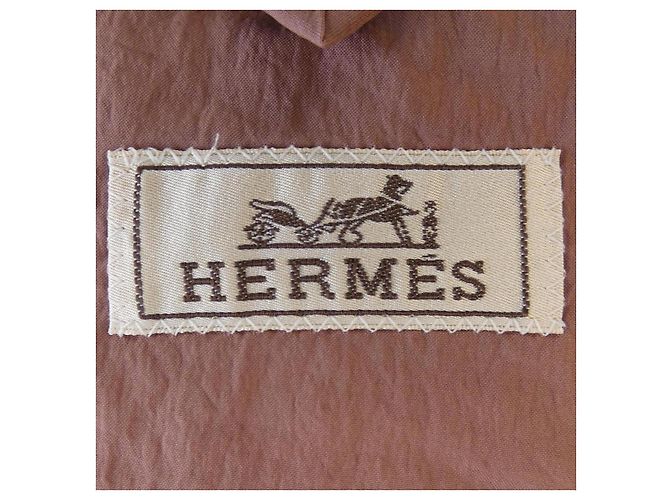 Giacca Hermès Rosa in Tessuto - vista 4