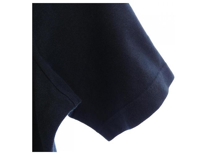 Hermès T-shirt in misto cashmere Blu Blu navy - vista 6