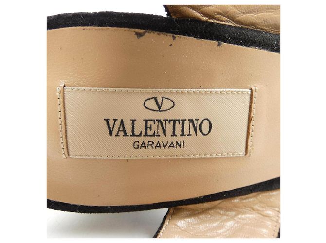 Sandali Valentino Garavani Nero Rosso - vista 6