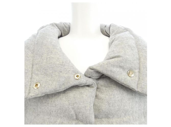 Autre Marque Herno PI0210D Abrigo de plumón de seda y cashmere Castaño - vista 5