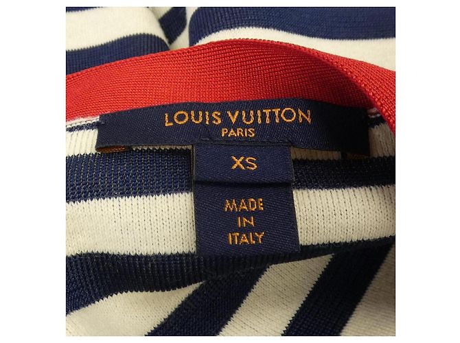 Conjunto Louis Vuitton Escale Logo Border Roja Azul Beige Azul marino - vista 5