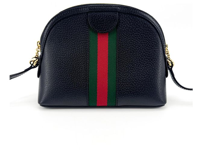 Gucci Ophidia Dome Leather Small Preto - vista 2