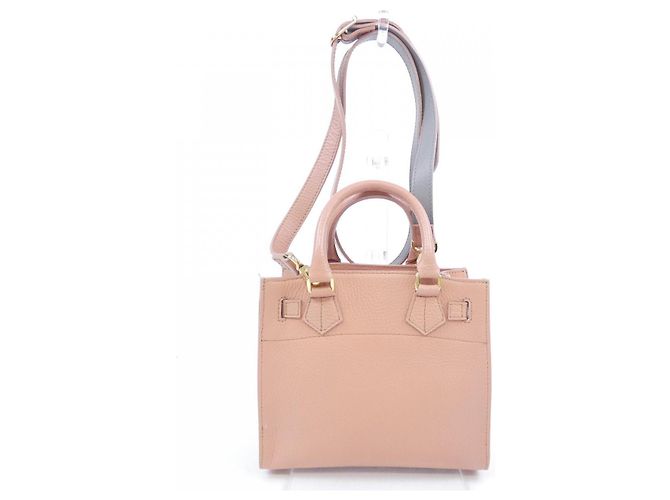 Autre Marque Bolso de piel ADMJ Rosa - vista 3