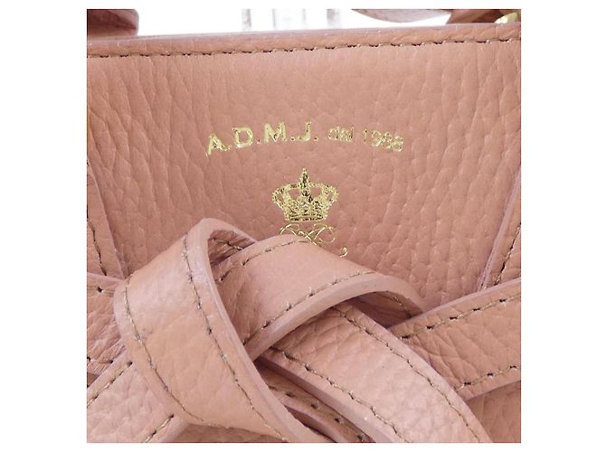 Autre Marque Bolso de piel ADMJ Rosa - vista 5