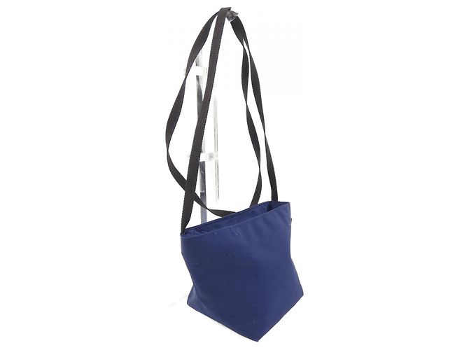 Autre Marque Herve Chapelier Sac Bateau XS Nylon Shoulder Bag Blu Blu navy - vista 2