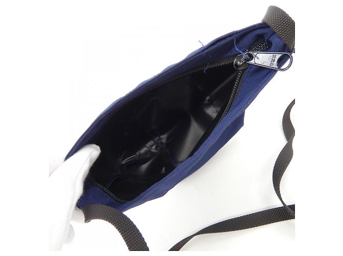 Autre Marque Herve Chapelier Sac Bateau XS Nylon Shoulder Bag Blu Blu navy - vista 6
