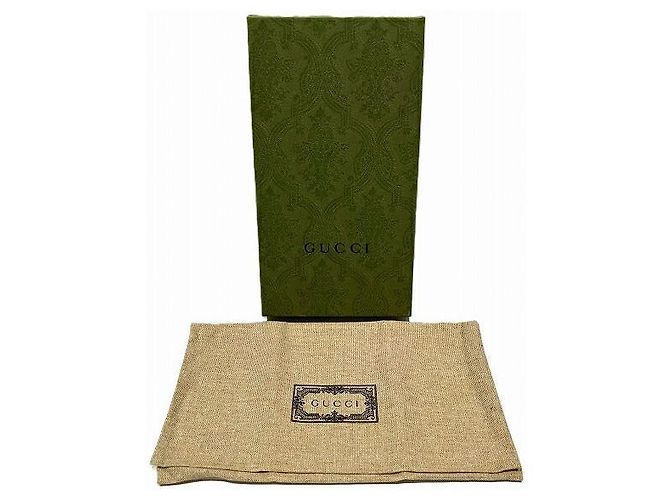 Gucci GG Marmont Leder-Langbeutel Schwarz - Ansicht 5