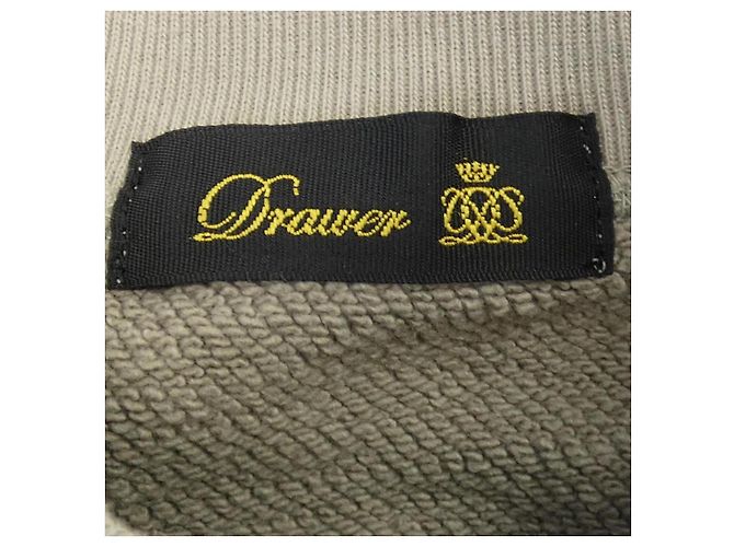 Autre Marque Sudadera de algodón Drawer Beige - vista 4