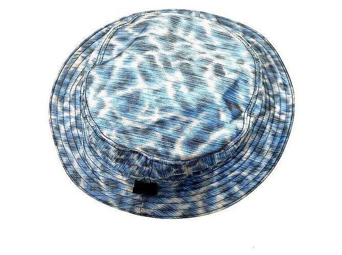 Autre Marque Sombrero Bucket Dior de poliéster y algodón Castaño Azul Beige - vista 2