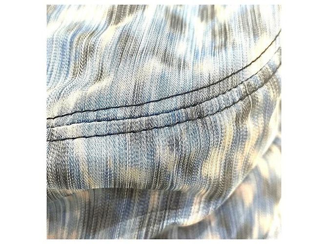 Autre Marque Sombrero Bucket Dior de poliéster y algodón Castaño Azul Beige - vista 7