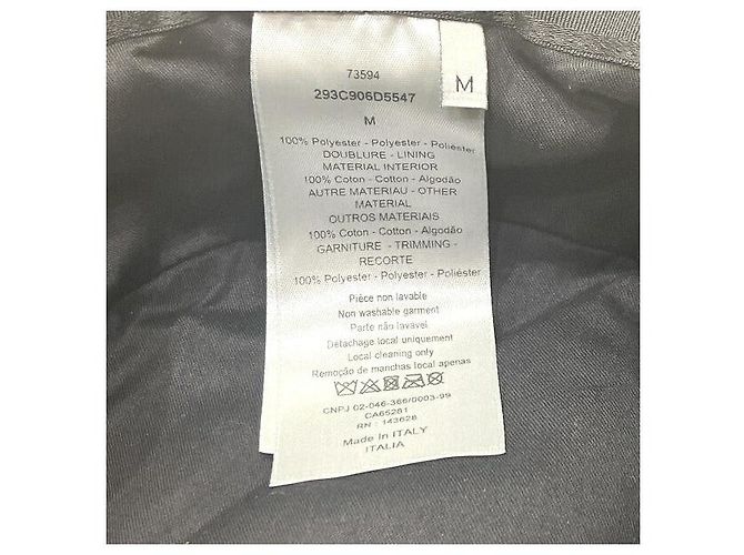 Autre Marque Sombrero Bucket Dior de poliéster y algodón Castaño Azul Beige - vista 8