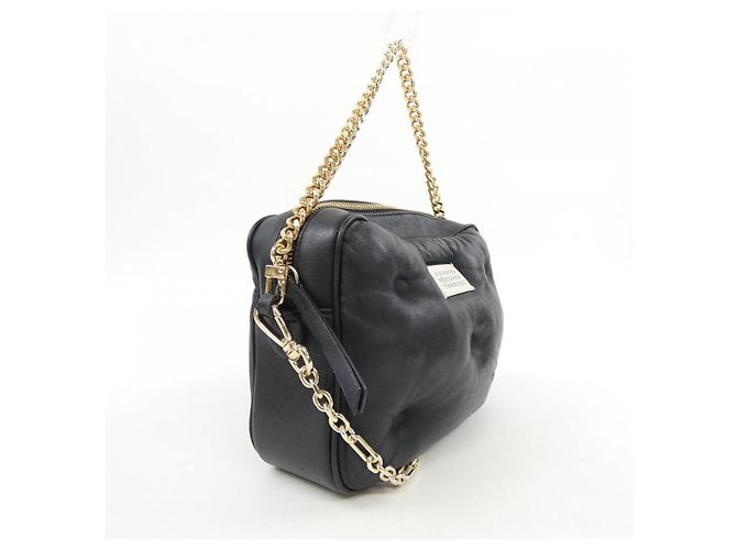 Maison Martin Margiela Bolso de piel Maison Margiela Glam Slam Negro - vista 2