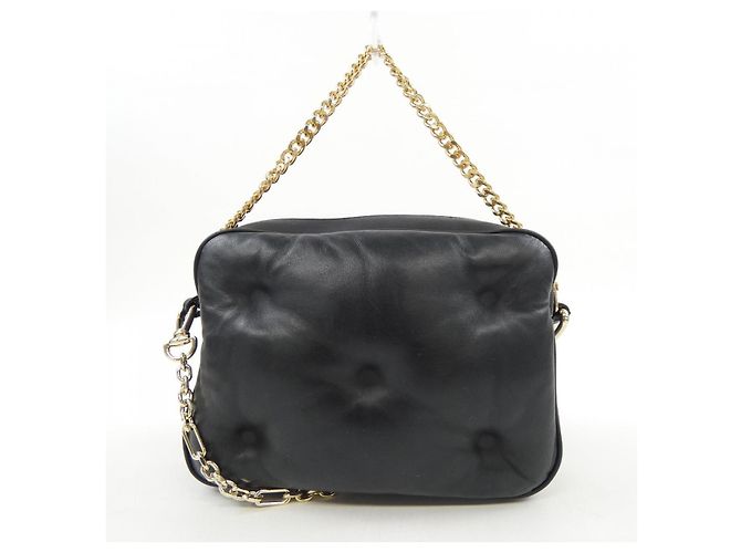 Maison Martin Margiela Bolso de piel Maison Margiela Glam Slam Negro - vista 3