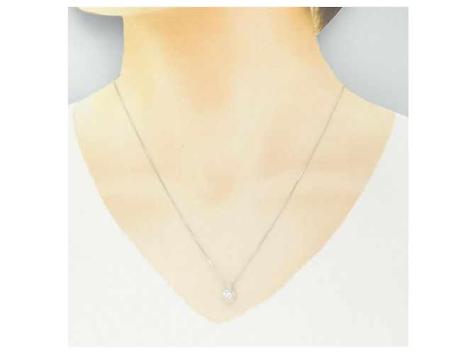 Autre Marque Diamantenhalskette Au750 Silber - Ansicht 6