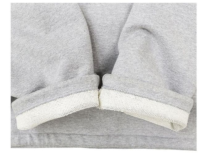 Sudadera de algodón bordada Miu Miu Castaño - vista 8