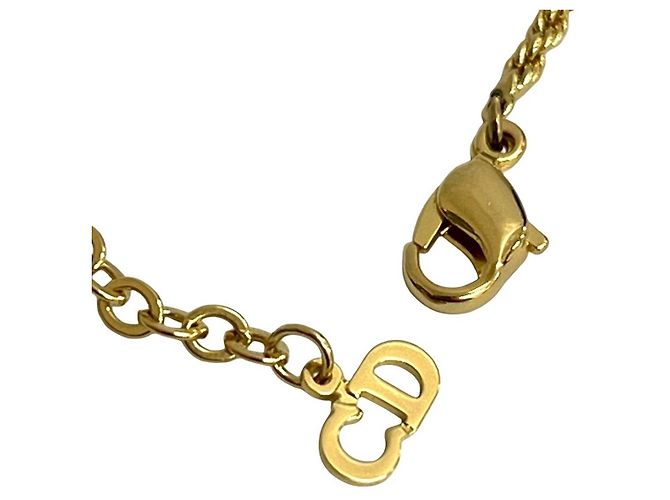 Autre Marque Christian Dior Halskette Golden - Ansicht 3