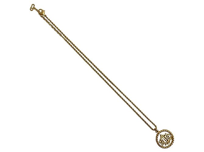 Autre Marque Christian Dior Halskette Golden - Ansicht 5