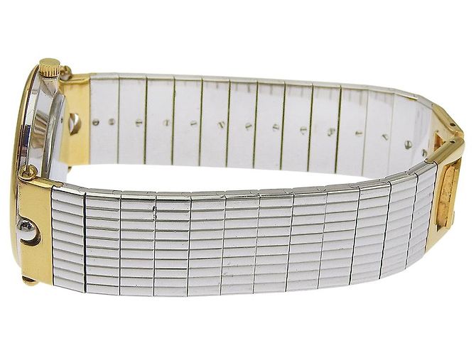 Reloj Christian Dior de acero inoxidable chapado en oro Plata - vista 4