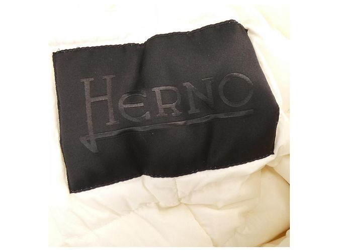 Autre Marque Herno PI001913D Daunenmantel Beige - Ansicht 5
