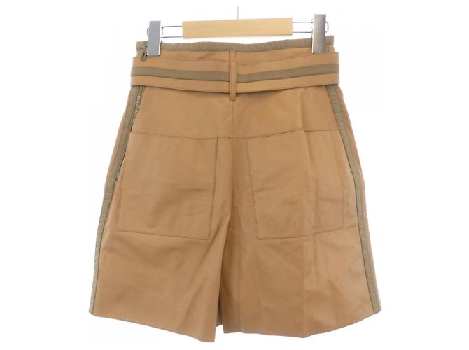 Hermès Hermes 3E1407DA Calf Shorts 36 Braun - Ansicht 2
