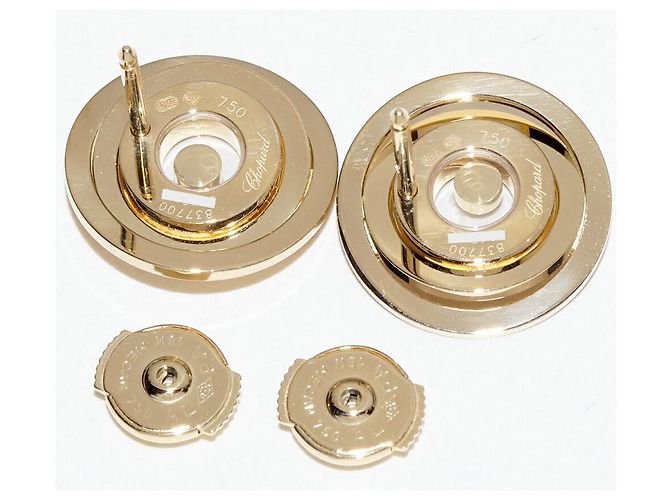 Orecchini Chopard Happy Spirit Au750 Diamanti D'oro - vista 5